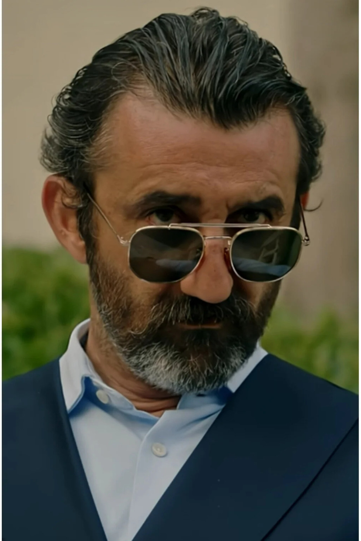 CLAREX Gold Siyah Çerçeve Eşref Tek Gürdal Güneş Gözlüğü - Görsel 2