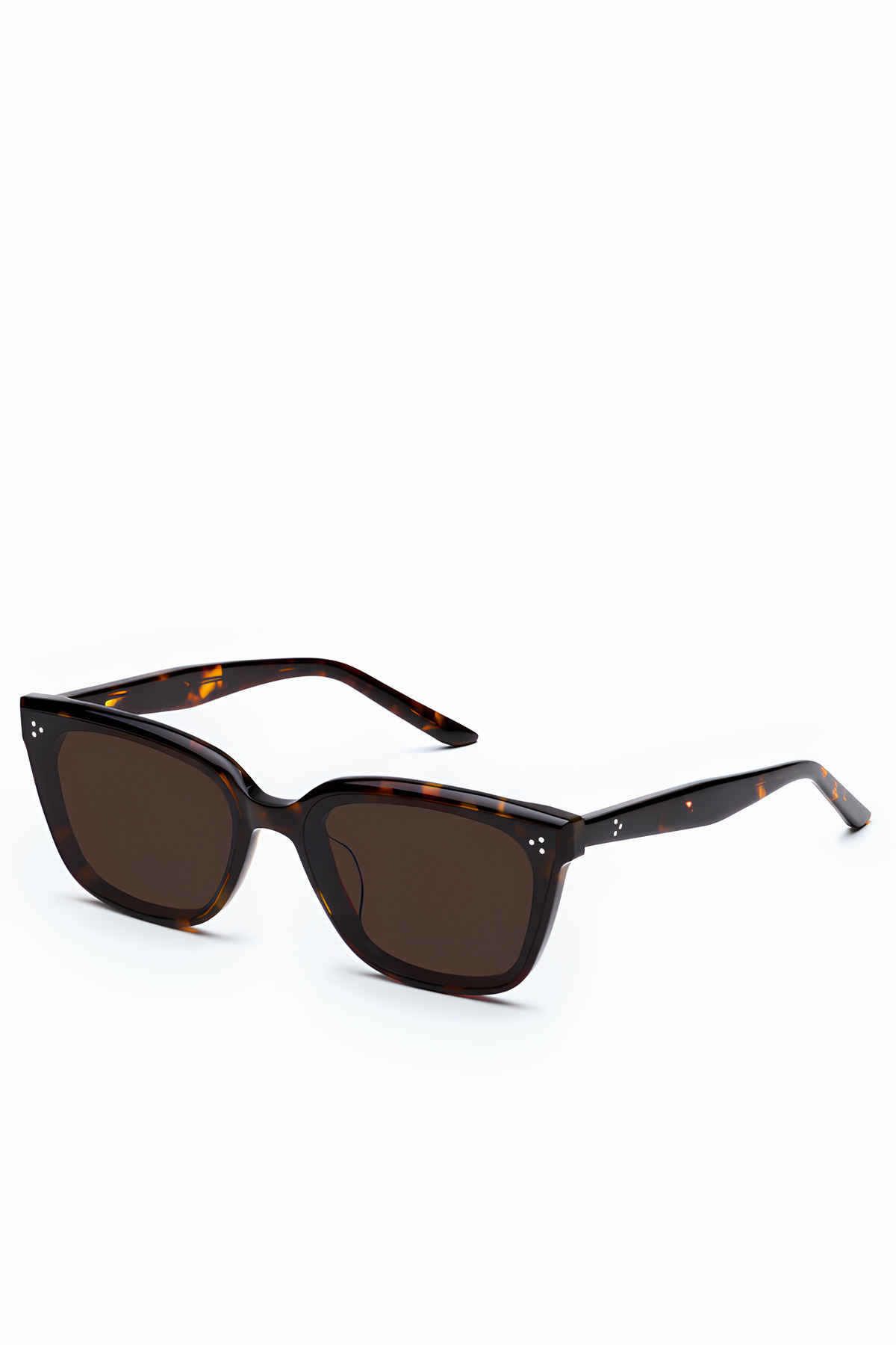 MACERATİ Cons Unısex Leopar Kare Çerçeve Uv400 Güneş Gözlüğü - Görsel 3