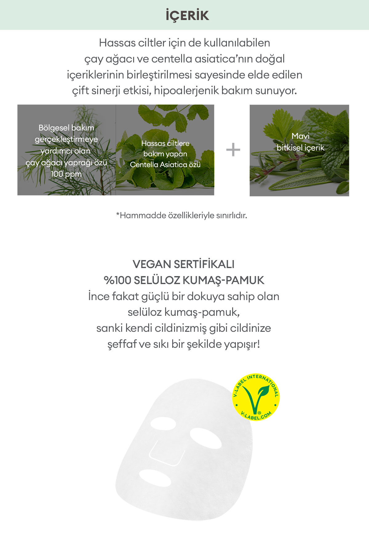 Missha Yağlanma ve Akneye Eğilimli Ciltlere Nem Veren Yaprak Maske A'PIEU The Pure Tea Tree Sheet Mask - Görsel 3