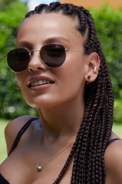 By Harmony Bh Db319 Gold Siyah Unisex Güneş Gözlüğü