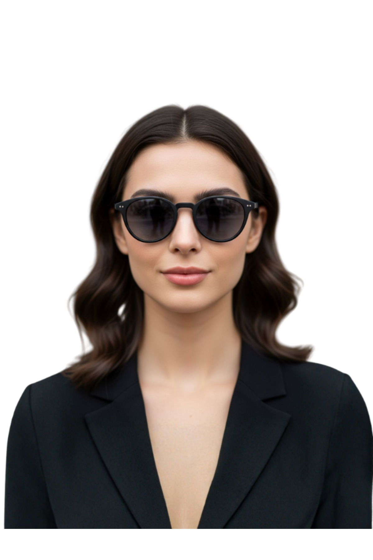 Benx Sunglasses OVAL UNISEX GÜNEŞ GÖZLÜĞÜ - Görsel 2