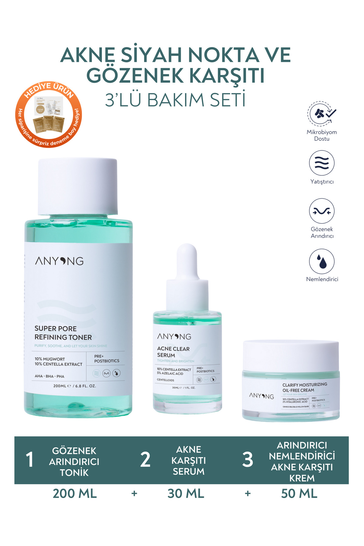 Anyong Akne Karşıtı Set
