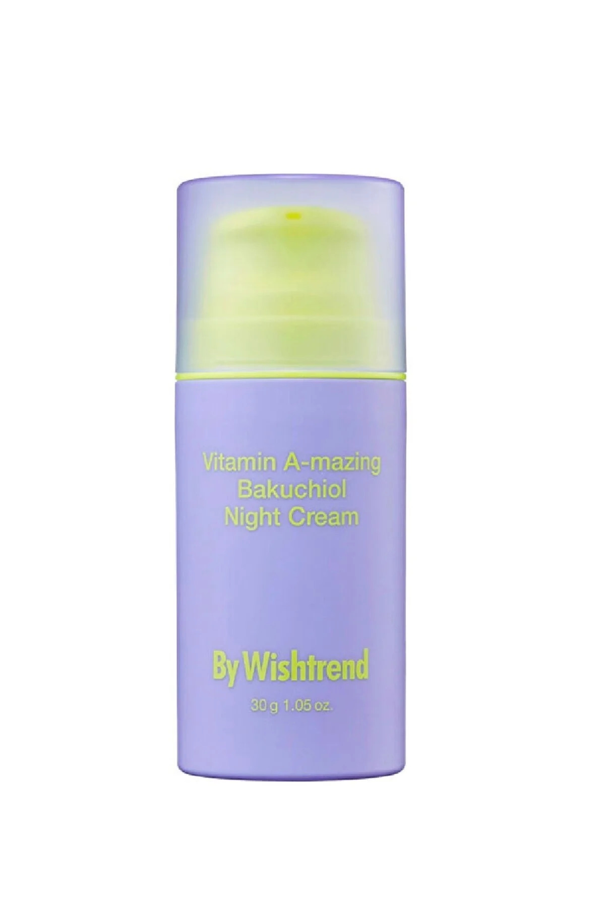 By Wishtrend Vitamin A-mazing Bakuchiol Night Cream (KORENDY) %0.03 Retinal (RETİNOL DEĞİLDİR) Gece Kremi 30gr - Görsel 2