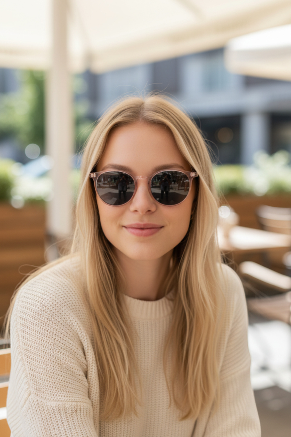 OPTİFLEX Ragler 1201 25 TR90 Esnek Polarize Oval Unisex Güneş Gözlüğü - UV400