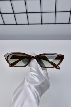 LOOKUP NEW 50-19-142 Ekartman Unisex Kadın Erkek Uv400 Korumalı Kemik Cat Eye Güneş Gözlüğü