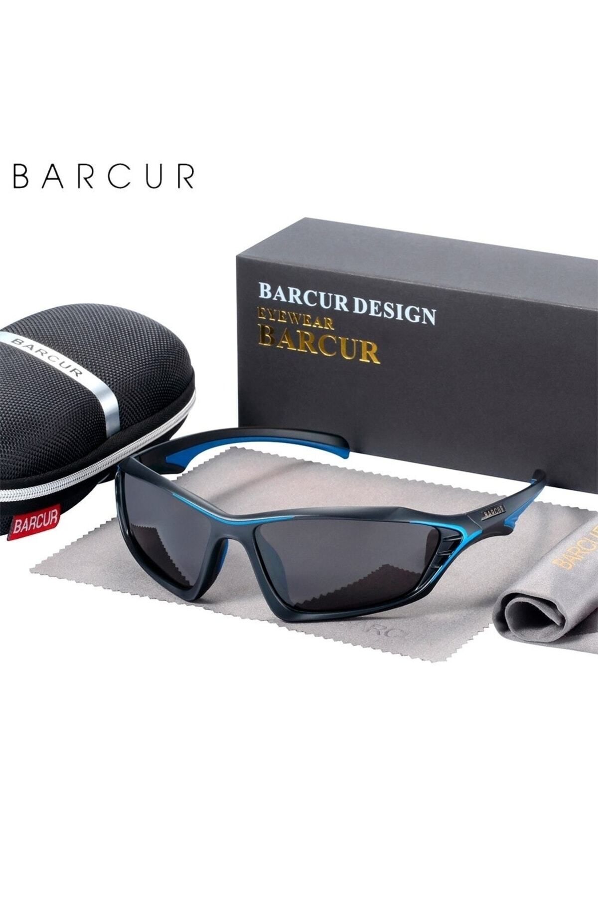 Barcur Mantovani Amerikan Malı Yüksek Kalite Uv400 Polarize Erkek Ve Kadın Güneş Gözlüğü - Bisiklet Gözlüğü