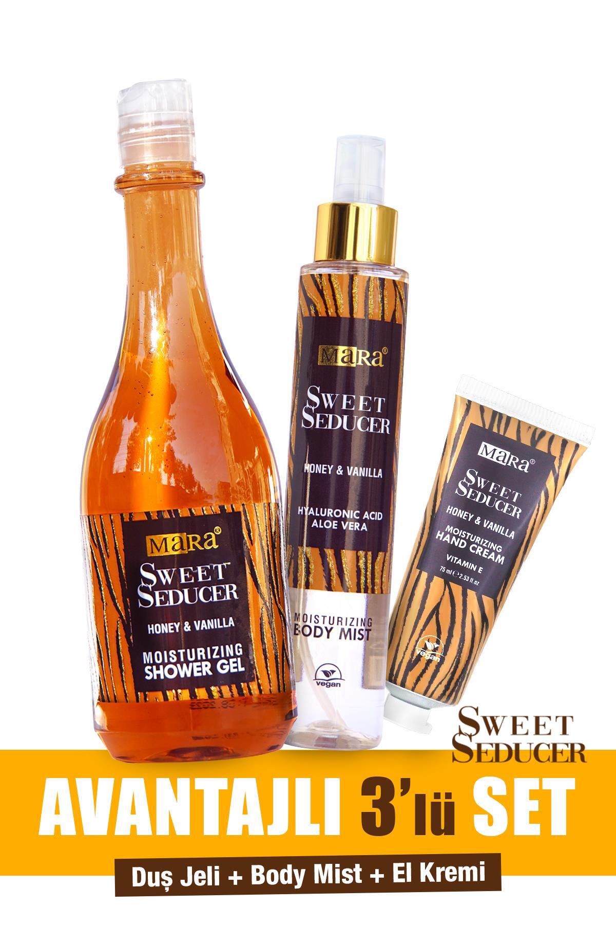 Mara Sweet Seducer Bal Vanilya Avantajlı 3'lü Set