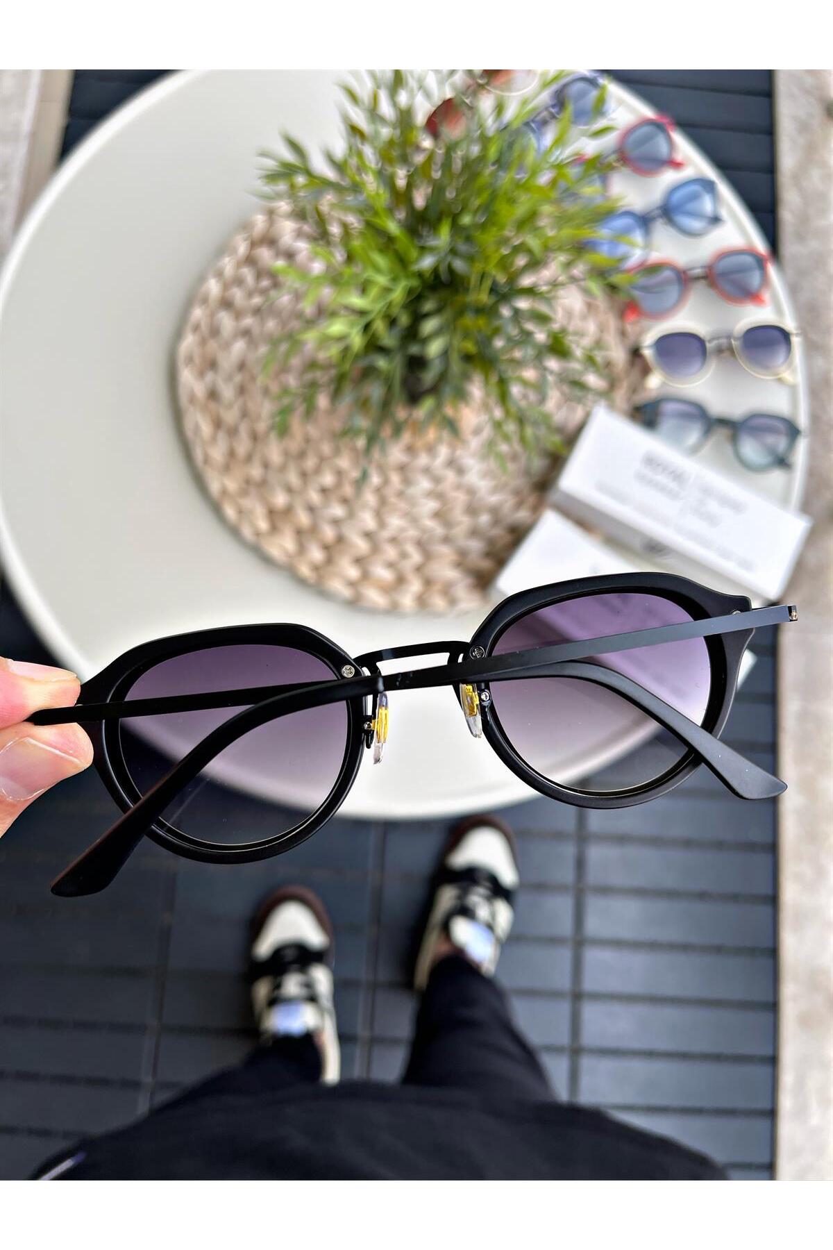 WATCHOFROYAL GÜNEŞ GÖZLÜĞÜ KADIN&ERKEK SİYAH,UV-400 KORUMALI CAM,RAHAT KULLANIM RE0088 - Görsel 3