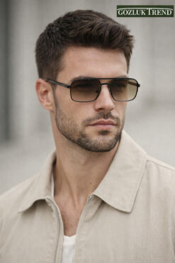 Vogue VO4356S 352/T5 - 57 Siyah ERKEK GÜNEŞ GÖZLÜĞÜ