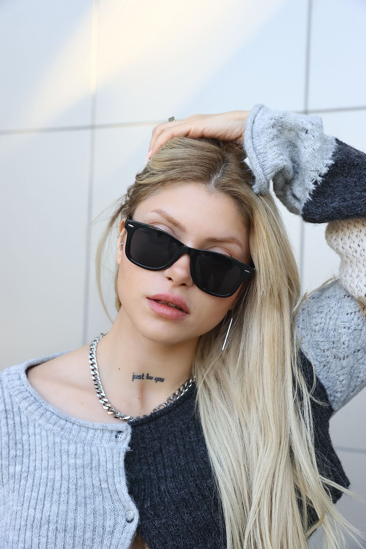 Zzla Abura Siyah Güneş Gözlüğü