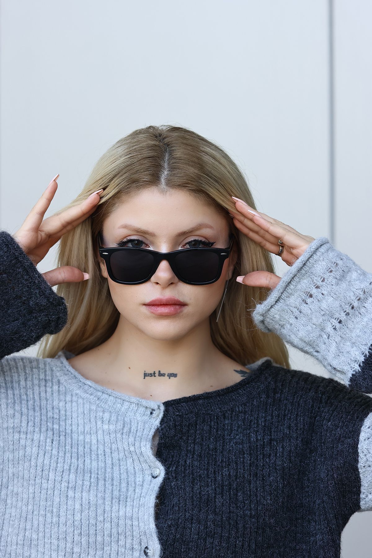 Zzla Abura Siyah Güneş Gözlüğü - Görsel 3