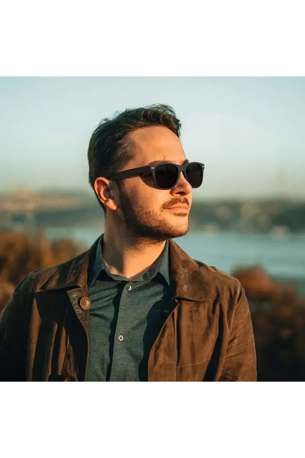 Genel Markalar Unisex Güneş Gözlüğü UV400 Korumalı Tarz Sporcu Gözlükleri - Görsel 2