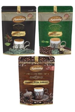 Kahvecibey Kahve Seti (OSMANLI DİVAN-SÜTLÜ MENENGİÇ-DİBEK)