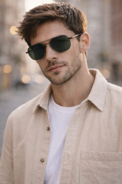 By Donetto Wolf Metal Unisex Güneş Gözlüğü