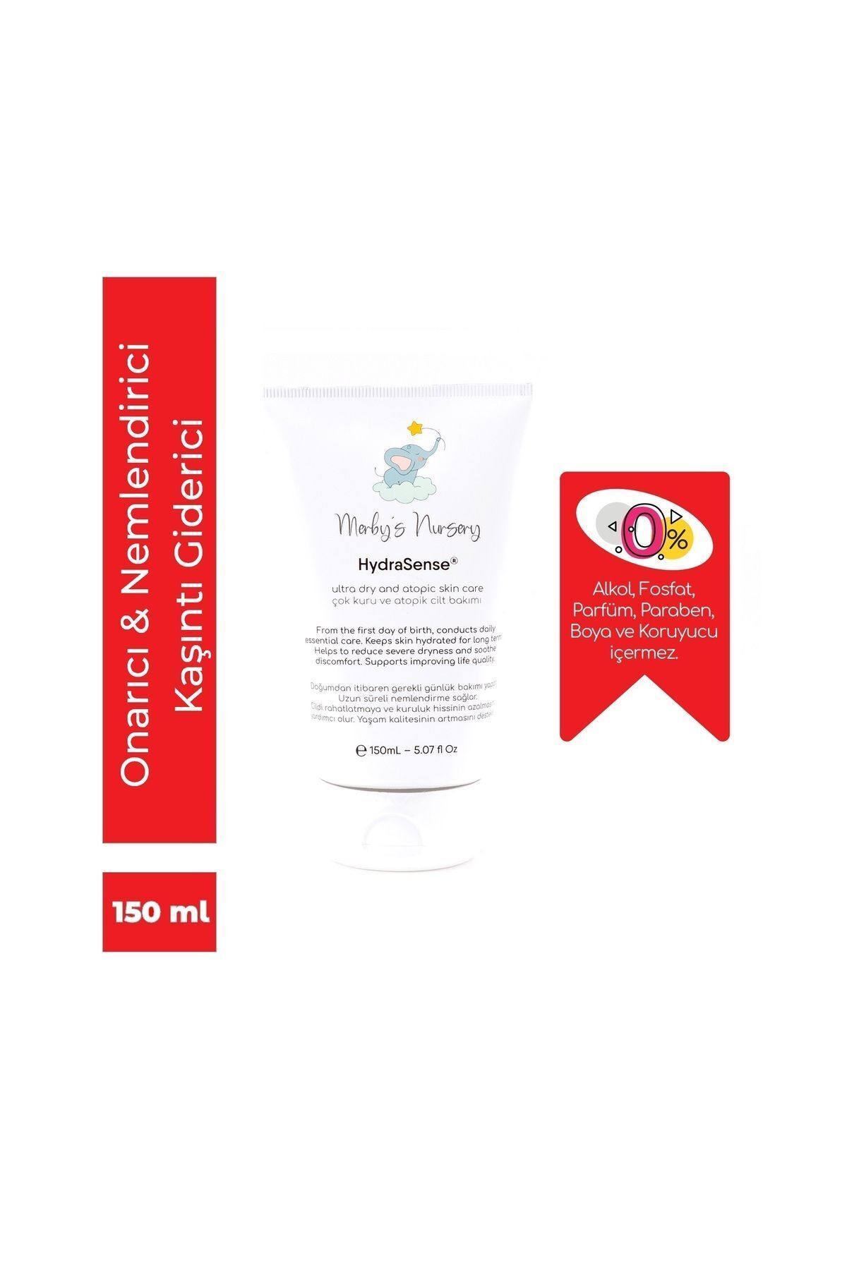 Merby's Nursery Kuru Ciltler Ve Atopik Dermatit Bebek Bakım Kremi Hydrasense