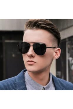 eleven market Polarize Erkek Güneş Gözlüğü Damla Model Siyah