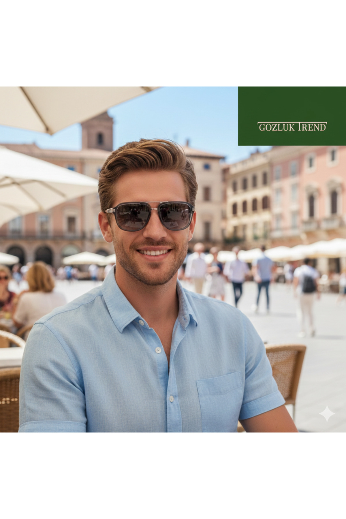 Mustang MU2453 03 56 Polarize Erkek Güneş Gözlüğü