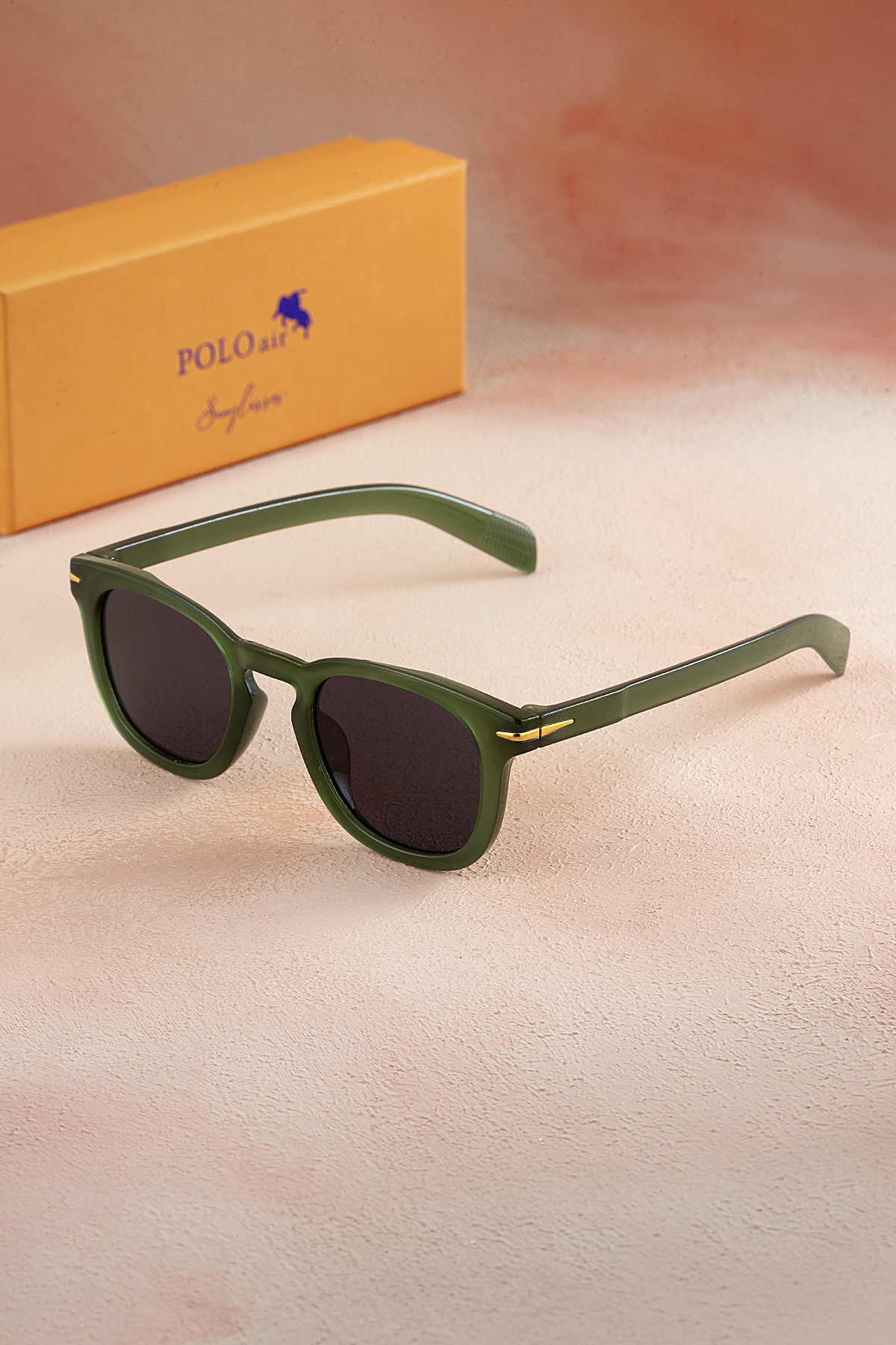 Polo Air Uv400 Korumalı Erkek Güneş Gözlüğü Yeşil Renk PLG-2092C3
