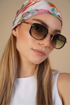 Stil Noktası Lumna Kahverengi Degrade Güneş Gözlüğü