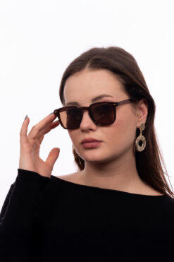 GlimmerGroove Unisex Kare Güneş Gözlüğü Kadın & Erkek Uv400 Cam