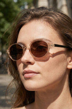 sun factory Polarize Bal Rengi Unisex Güneş Gözlüğü 1365 C2054 - TR90 Esnek Dayanıklı Çerçeve