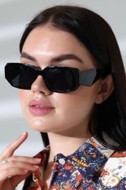 Eyesofia Rosa Siyah Unisex Güneş Gözlüğü