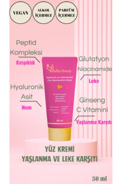 pilatesannesi Leke ve Yaşlanma Karşıtı Nemlendirici Yüz kremi