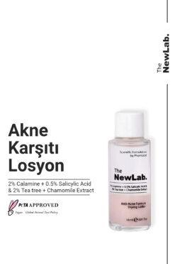 The NewLab Akne Karşıtı Losyon (2% CALAMİNE 0.5% SALİCYLİC ACİD 3%TEA TREE/CHAMOMİLLE/SALİX ALBA EXTRACT)