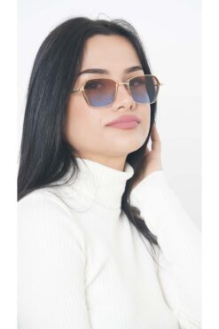 Angel Eyes Dikdörtgen Kahverengi Unisex Güneş Gözlüğü Yw-8056f