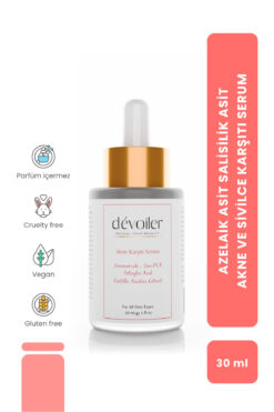 Devoiler Akne Karşıtı Azelaik Asit Ve Salisilik Asit Içeren Serum