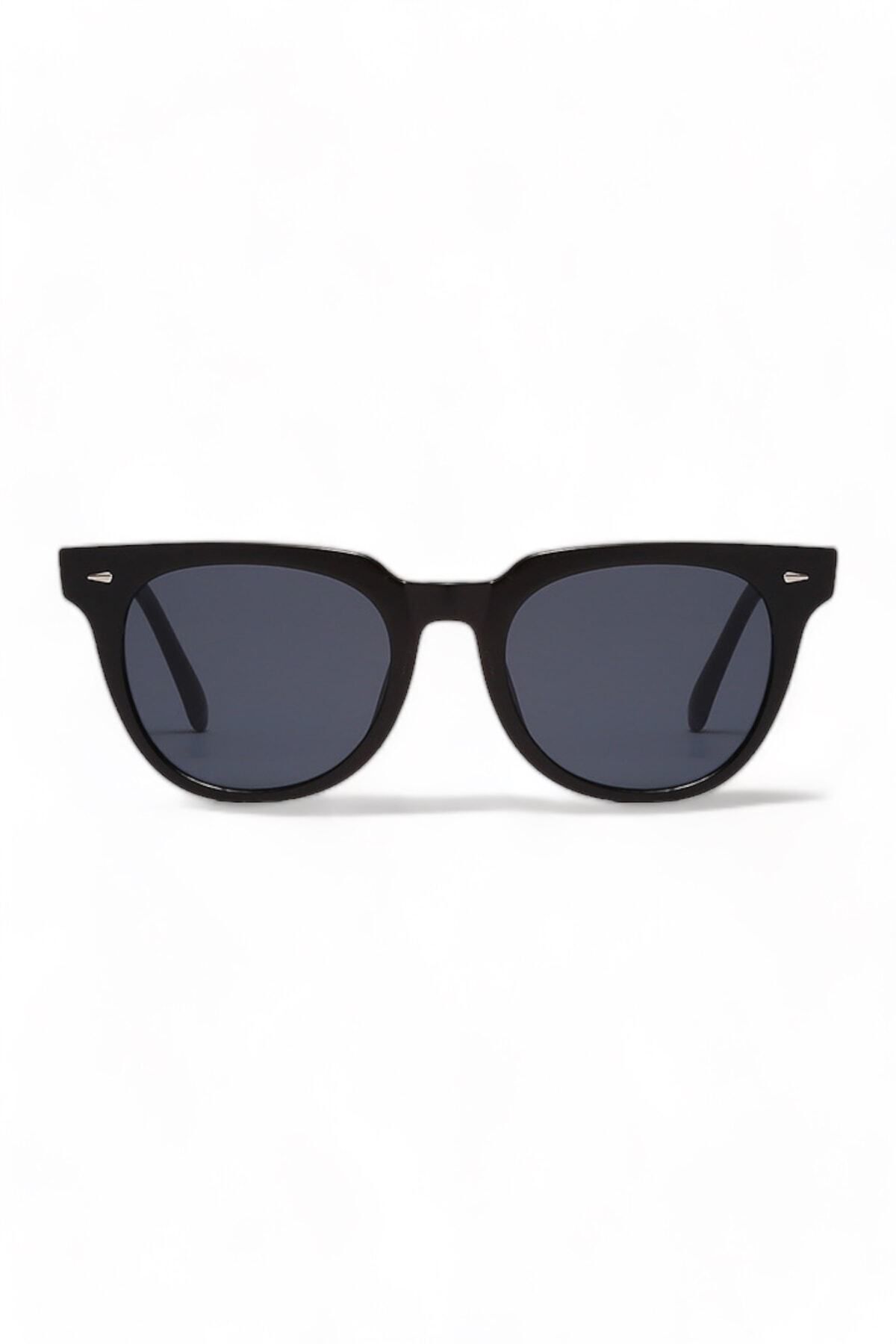 REN accesories Jones Siyah Güneş Gözlüğü Hafif Dikdörtgen Klasik Metal /ren Eyewear - Görsel 3