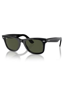 Ray-Ban Rayban Wayfarer Classic Unisex Güneş Gözlüğü Rb 2140 901 54-18, Dikdörtgen Asetat Siyah Çerçeve