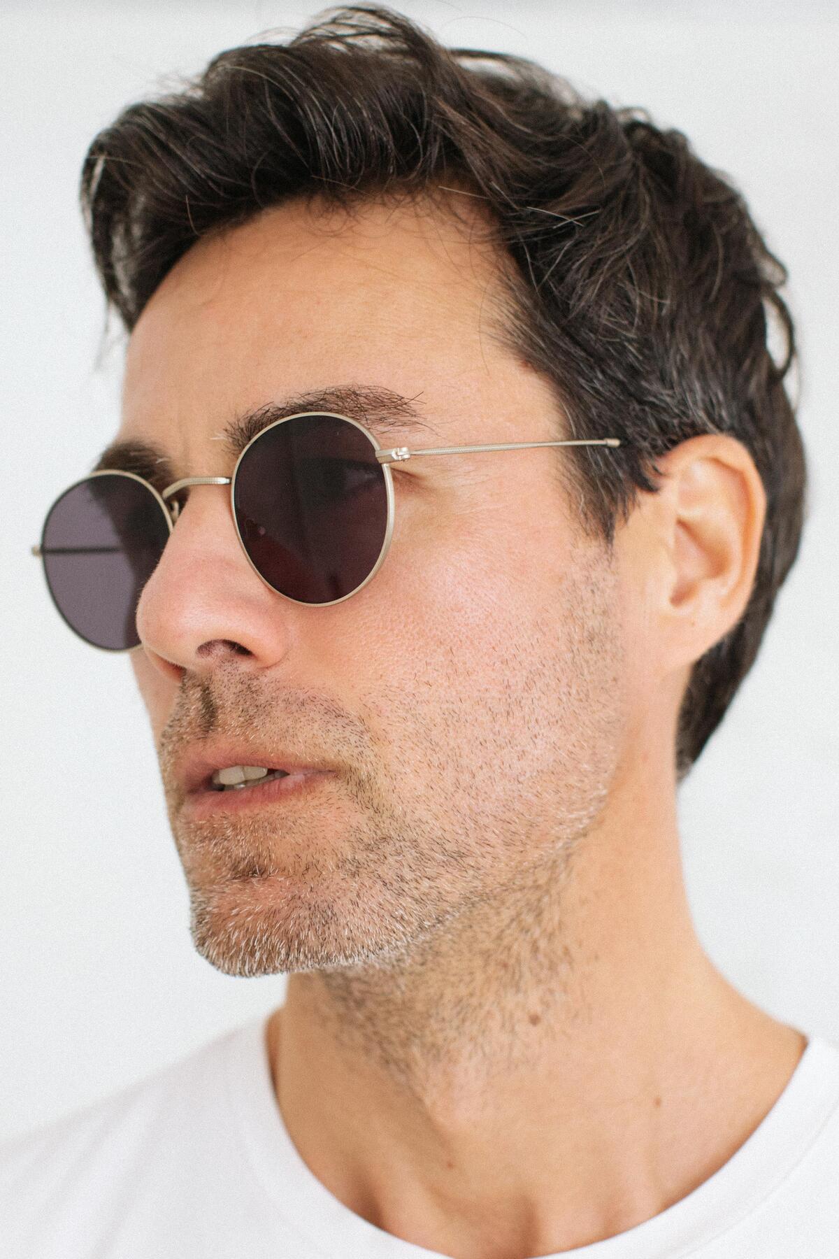 Bilge Karga Palmiro Silver Black Erkek Güneş Gözlüğü - Görsel 2