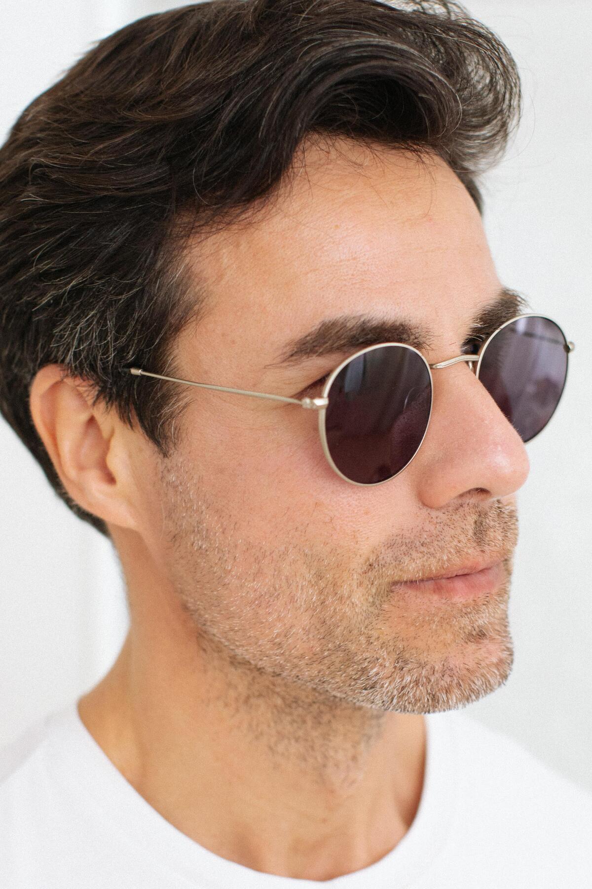 Bilge Karga Palmiro Silver Black Erkek Güneş Gözlüğü - Görsel 3