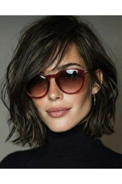 RAWEN EYEWEAR Tom Oval Bordo Çerçeve Yeni Sezon Unisex Güneş Gözlüğü | UV400 Koruma 50 Ekartman