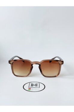 MOONMEE Moon Güneş Gözlüğü - Unisex Güneş Gözlüğü Kahverengi UV400 Korumalı