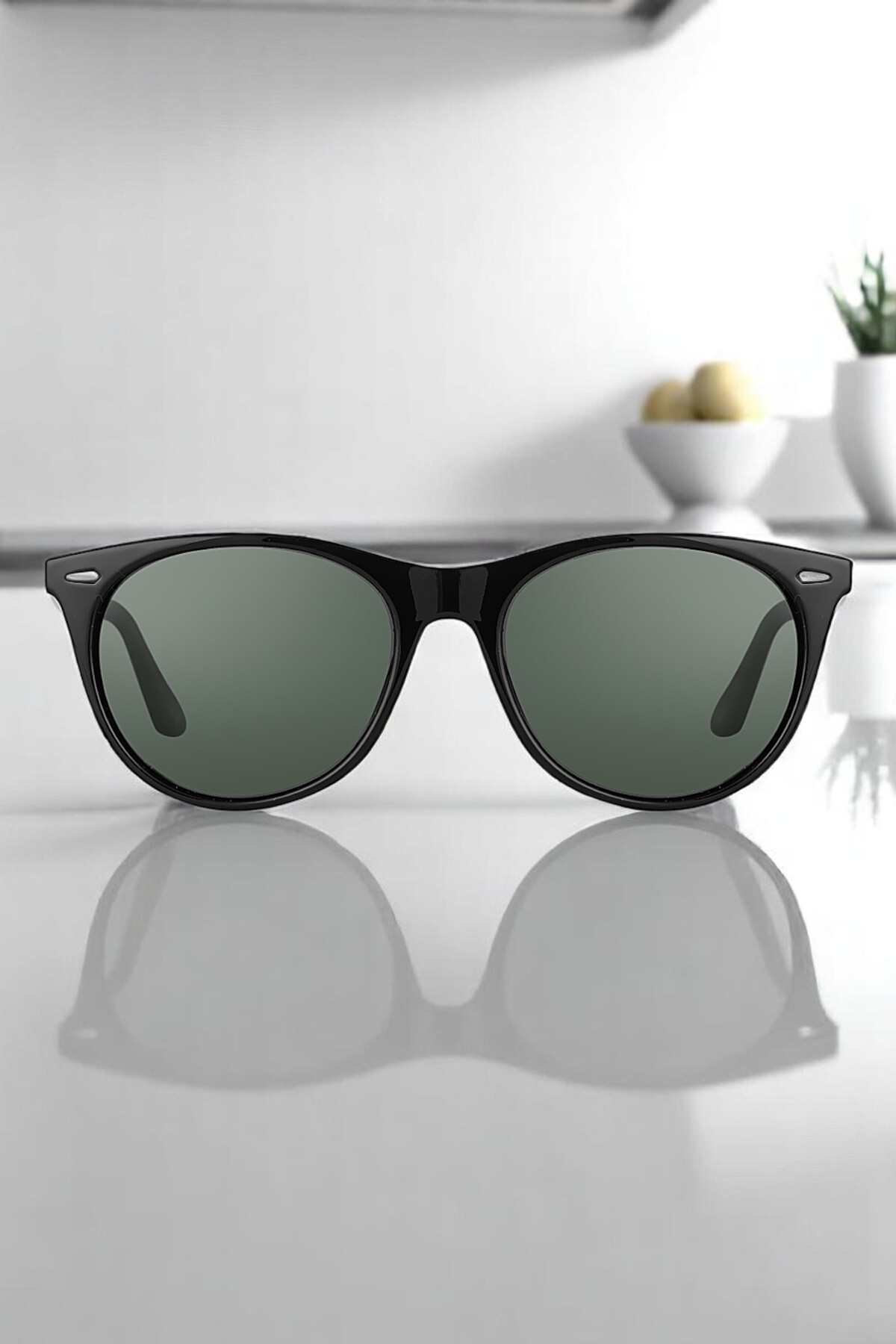 Daniel Klein Orijinal %100 Polarize UV400 Korumalı Siyah Renk Wayfarer Unisex Güneş Gözlüğü DKG6272C2 - Görsel 2