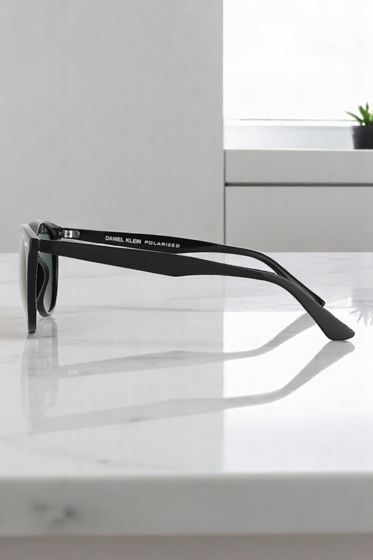 Daniel Klein Orijinal %100 Polarize UV400 Korumalı Siyah Renk Wayfarer Unisex Güneş Gözlüğü DKG6272C2 - Görsel 3