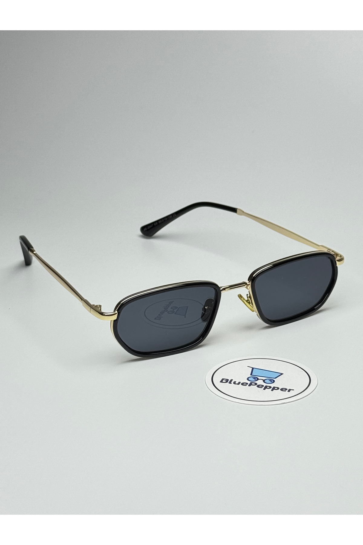 BluePepper JOYE SİYAH GÜNEŞ GÖZLÜĞÜ Gold Çerçeve 50 ekartman - Görsel 3
