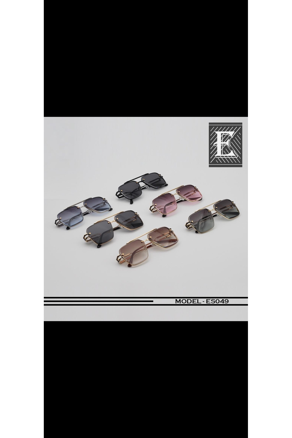 Escales Unısex UV-400 Korumalı Güneş Gözlüğü - Görsel 3