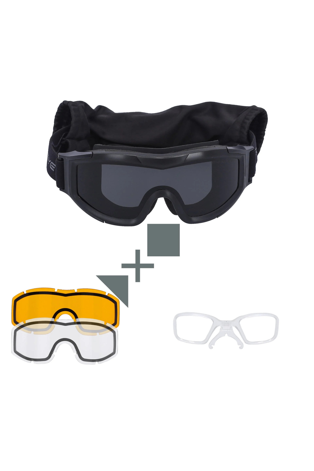 swisse Balistik Koruyucu Taktikal Gözlük Siyah Swiss Eye F-tac