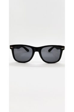 vogue vault Vintage Model Dikdörtgen Çerçeveli Unisex Güneş Gözlüğü, Deri Kılıf Hediyeli