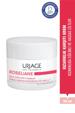 Uriage Roseliane Kızarıklık Eğilimi Olan Hassas Ciltler için Yoğun Nemlendirici Krem 50 ml