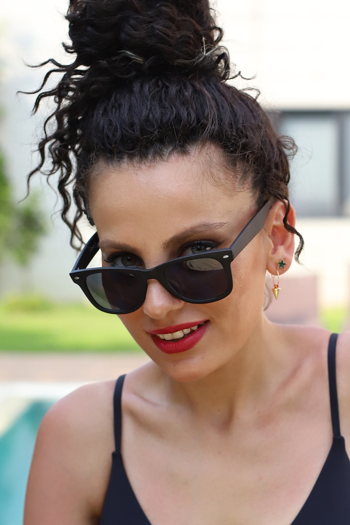 By Harmony Unisex Güneş Gözlüğü BH YC 2140-1 Mat Siyah