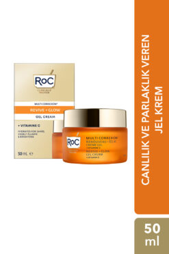 Roc C Vitaminli Cilt Aydınlatıcı Yüz Kremi 50 ml - Parlak ve Tazelenmiş Görünüm