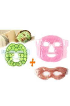 Muggio 3'lü Set Canlandırıcı Soğuk Sıcak Yüz Ve Göz Maskesi