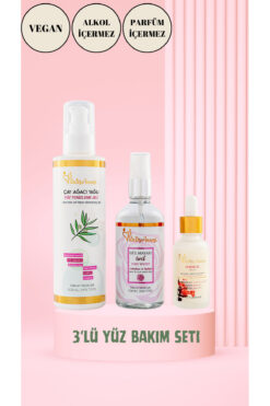 pilatesannesi 3'lü Yüz Bakım Seti