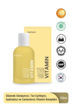 byeolee Yorgun Ciltler Için Vitamin Kompleks Kore Tonik Gözenek Sıkılaştırıcı Kırışıklık Karşıtı 130 ml