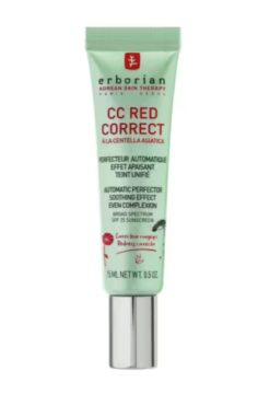 erborian CC Red Correct - Kızarıklık Dengeleyici CC Krem 15 ml