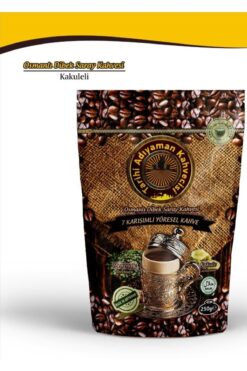 Tarihi Adıyaman Kahvecisi Osmanlı Dibek Saray Kahvesi Kakuleli 250 Gr
